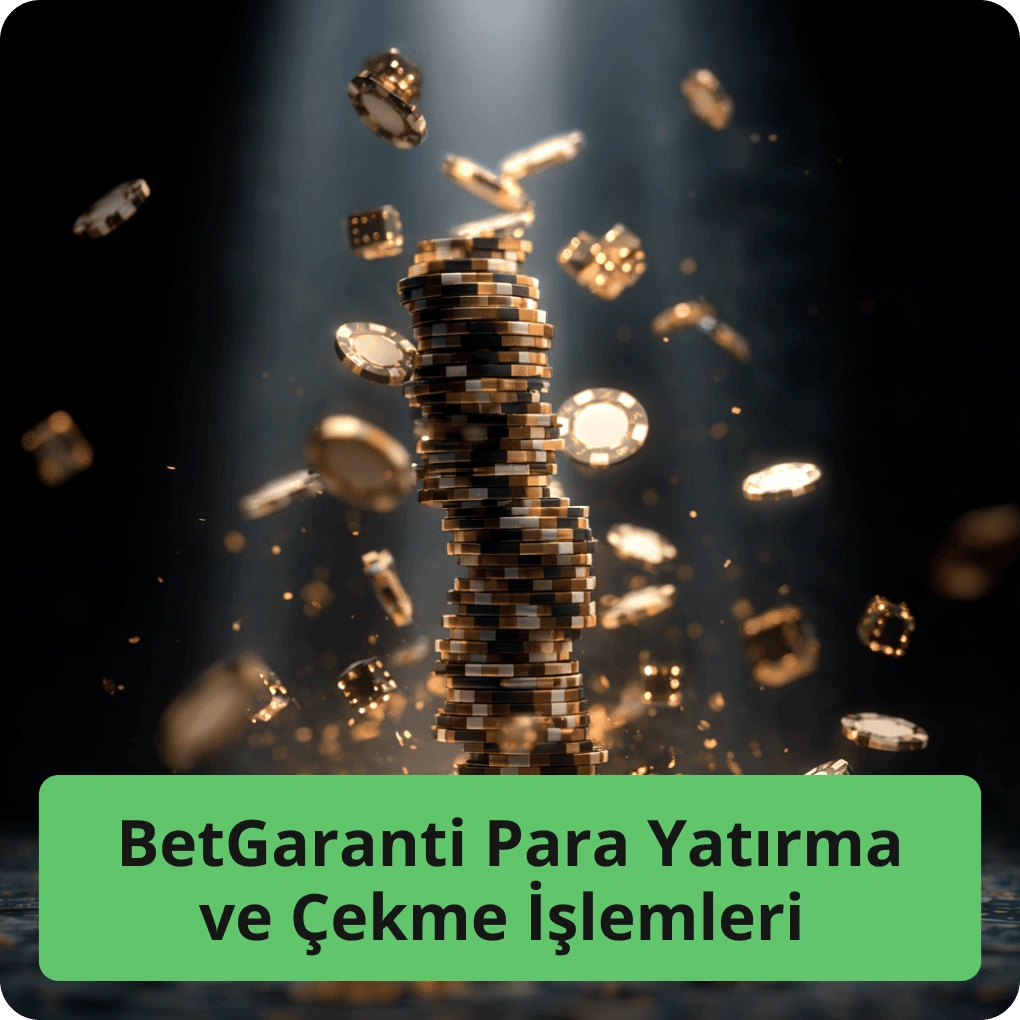 BetGaranti Para Yatırma ve Çekme İşlemleri